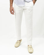 Premium Linen Pants - White
