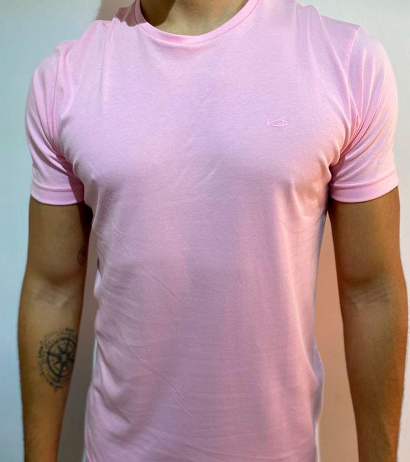 Peruvian Pima Cotton Tshirt - Light Pink